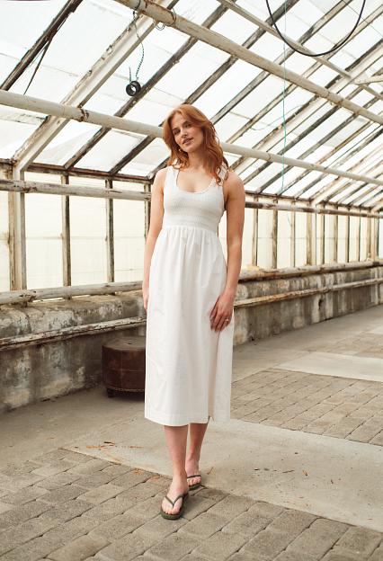 Fithfull The Brand Matera Midi Dress White
